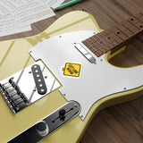 Left Lane Rehab Logo Sticker — Yellow Diamond Traffic Sign